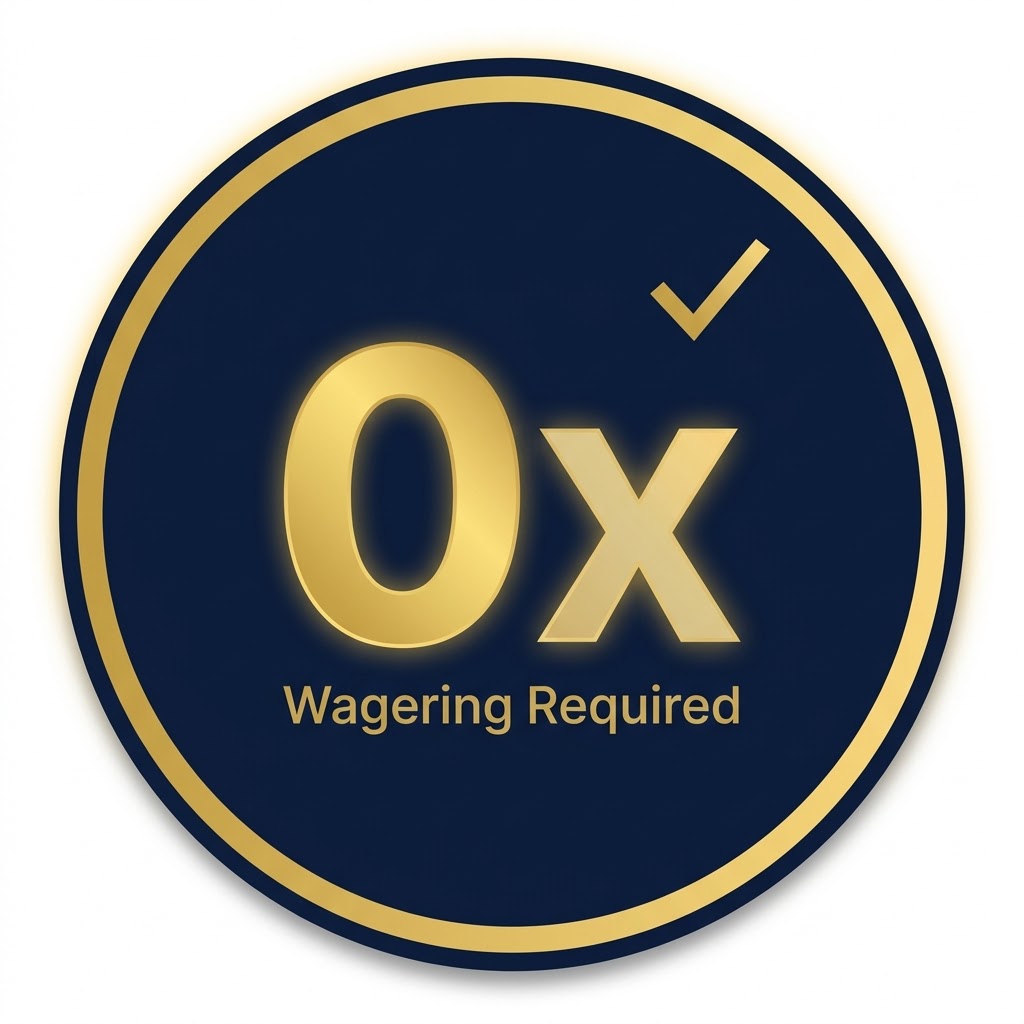 No Wagering Required