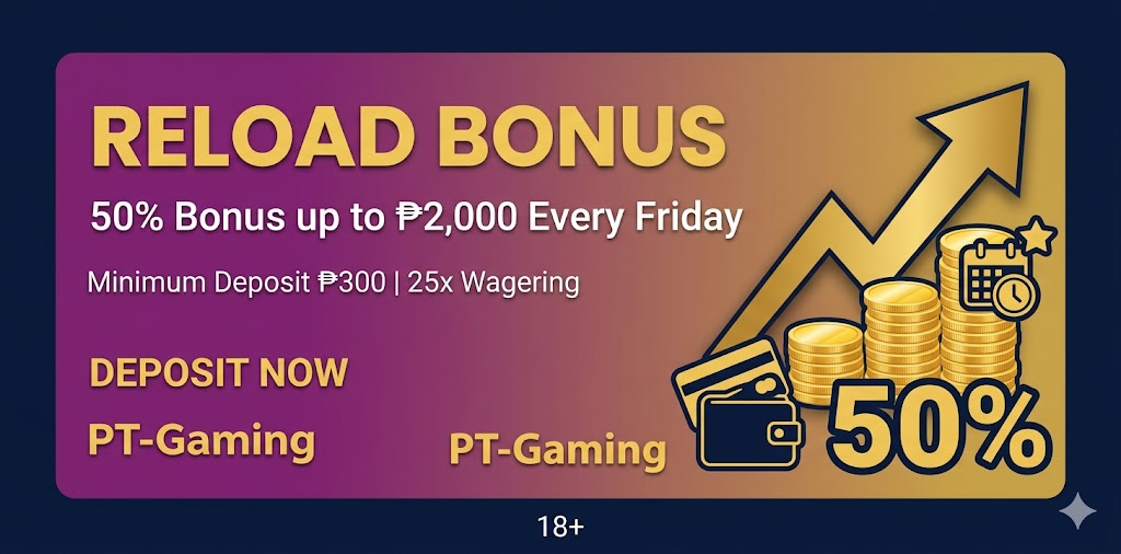Reload Bonus 50%